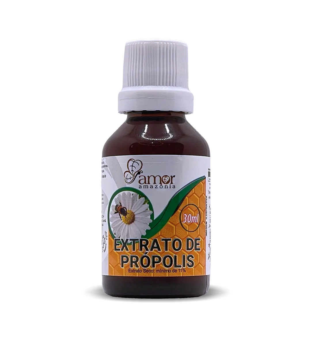 Extrato de Própolis Concentrado 11% (30ml) - Fortalece Imunidade