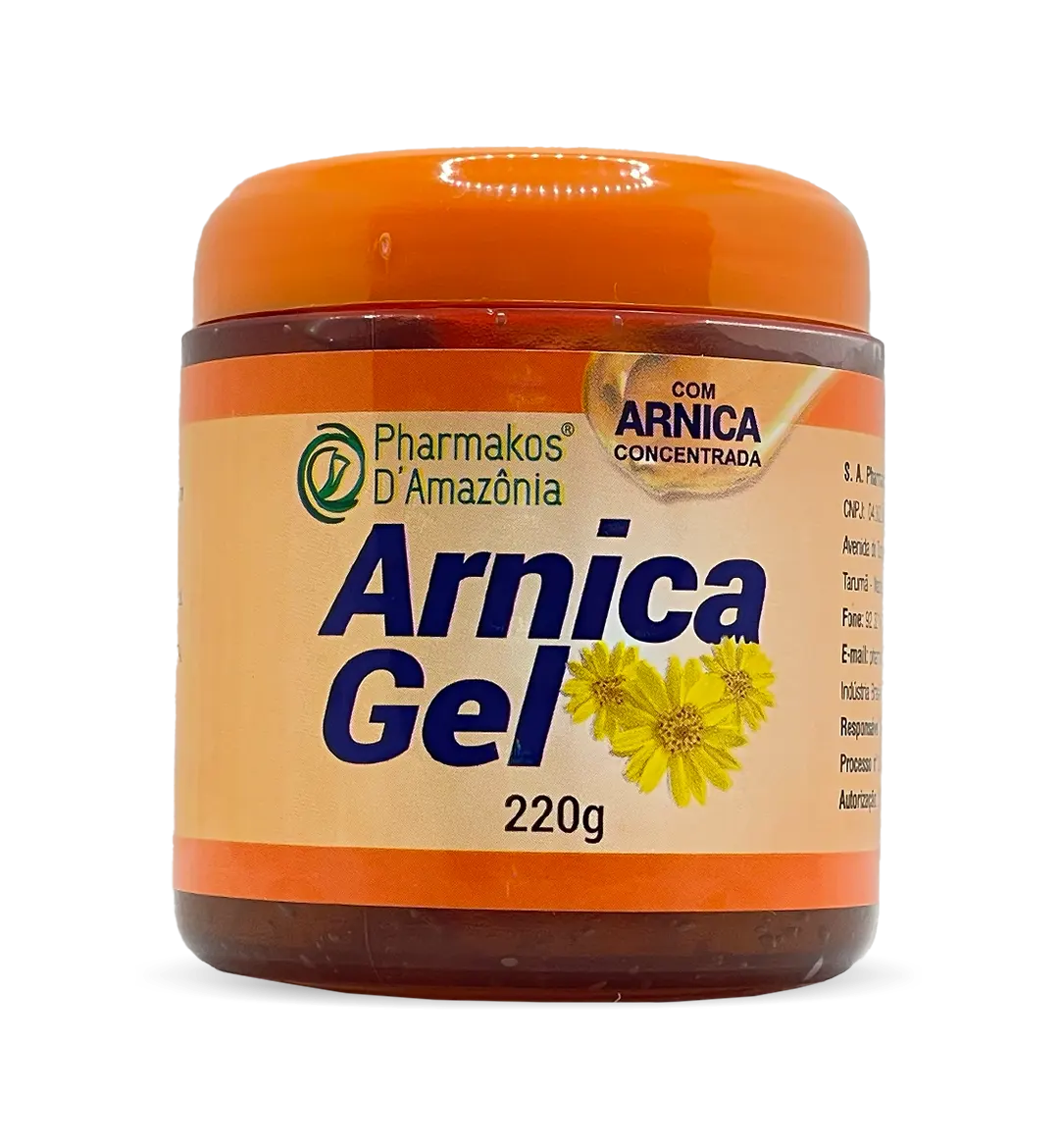 Gel de Arnica 220g: Massagem revigorante