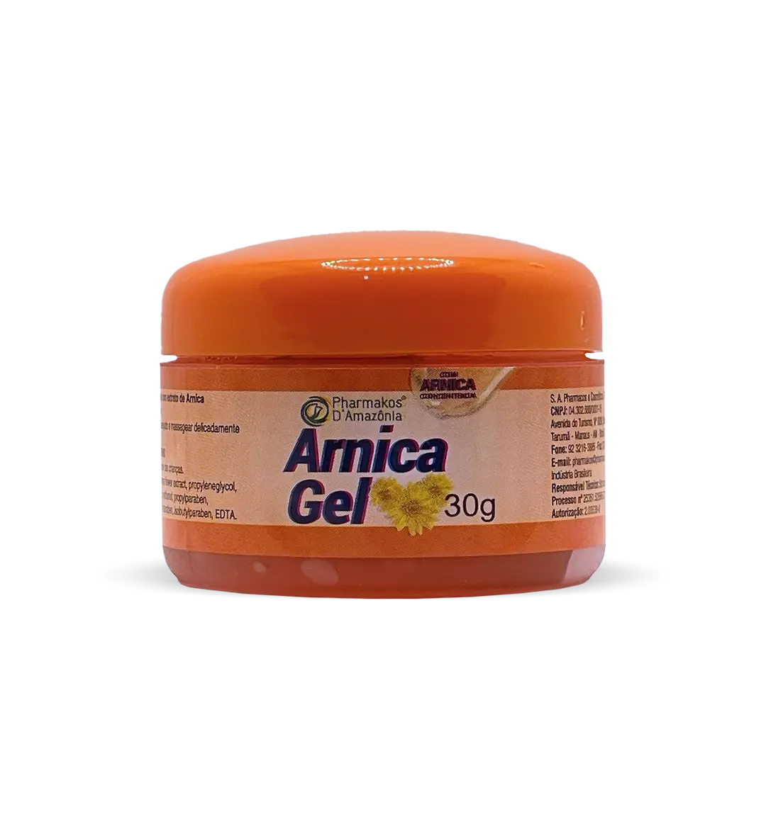 Gel de Arnica 30g: Massagem revigorante