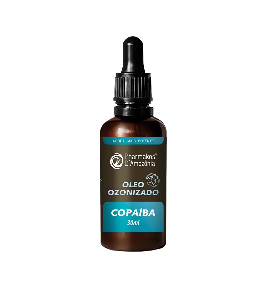 Óleo ozonizado de Copaíba: Hidratação com cuidados amazônicos