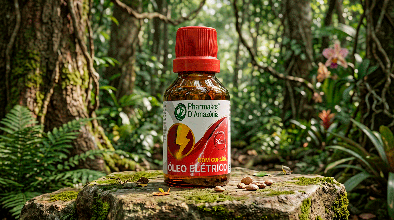 Óleo Elétrico com Copaíba: frescor e bem-estar em momentos de autocuidado
